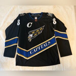 Washington Capitals Ovechkin Screaming Eagle Hockey Jersey